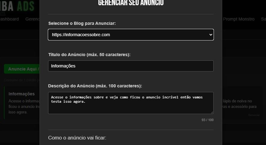 Blog ia anunciar